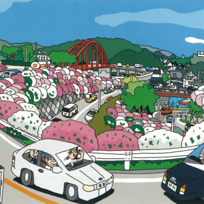 「広島の風景」で脳活ぬり絵！